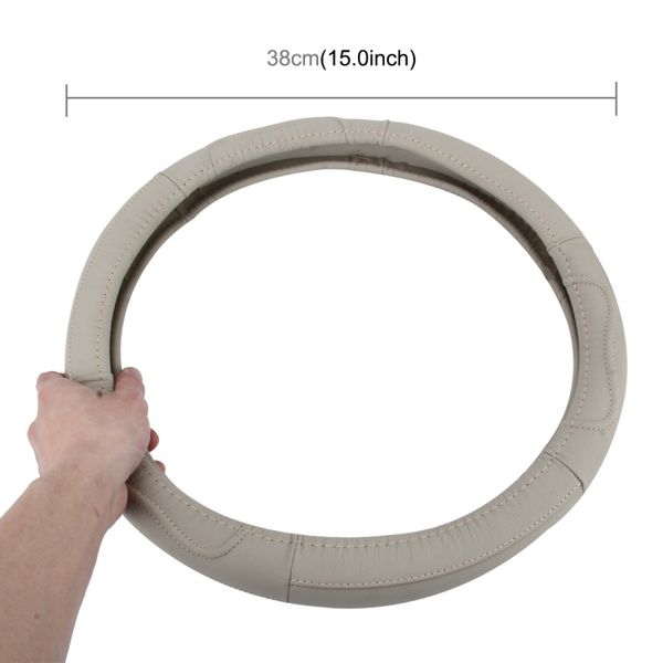 

1pc universal leather car steering wheel cover sets four seasons general