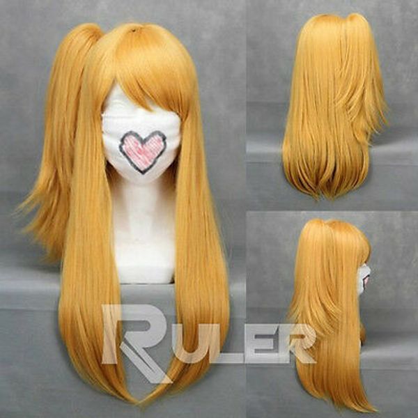 Anime FAIRY TAIL Lucy Heartphilia Cosplay Wig