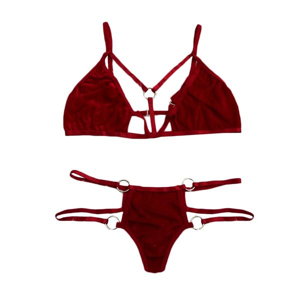 

feitonglingerie femme erotique lace lingerie underwear bodysuit black sleepwear jumpsuits#3, Red;black