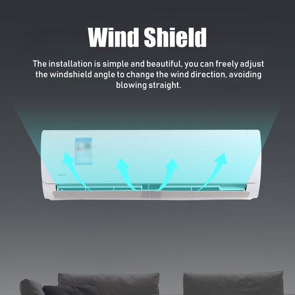 

adjustable air conditioner wind shield retractable air conditioner cover cold wind gas deflector anti direct blowing wind shield
