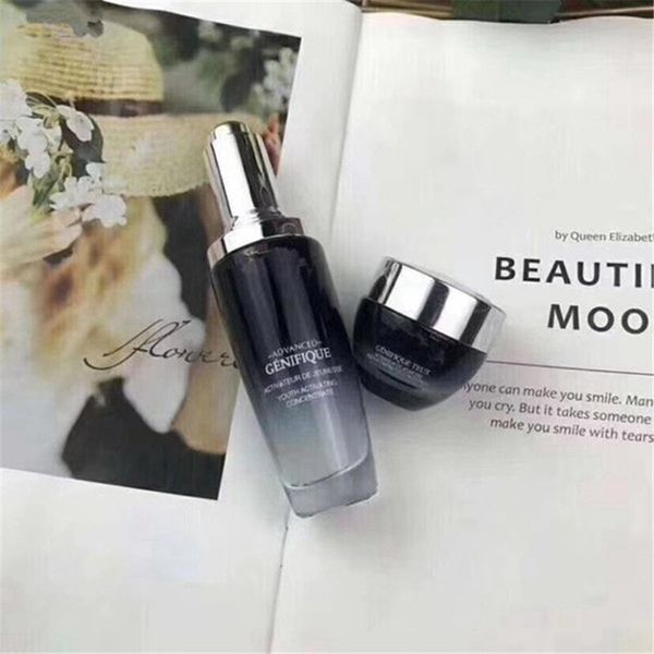 

skin care 2 in 1 kit frace advanced genifique youth activating concentrate partners face cream moisturizing and eye cream