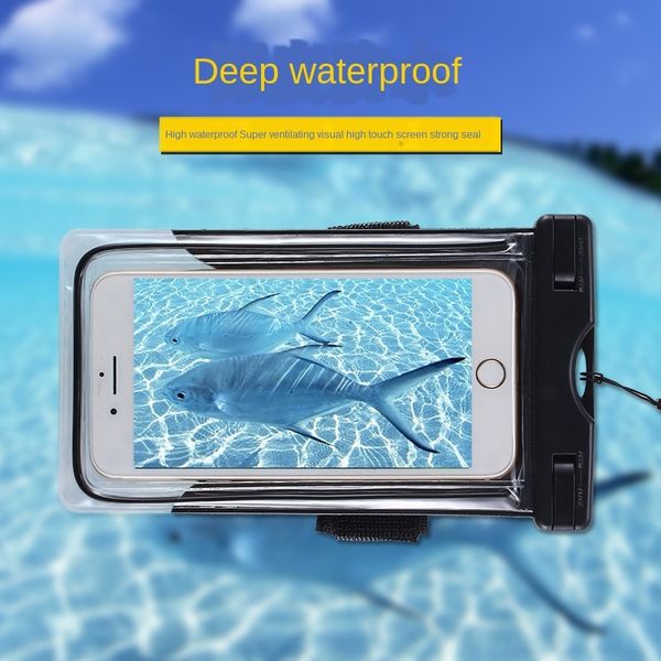 

fluorescent pvc waterproof mobile phone bag luminous mobile phone waterproof bag