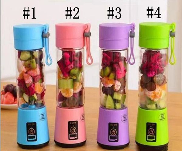 

новые 380ml ~ 500мл персональный блендер портативный мини блендер usb cup соковыжималка электрическая соковыжималка бутылка фруктовые инстру