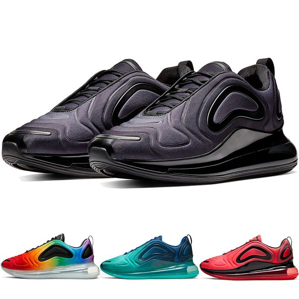 

New 720 Sea Forest Mens Running Shoes Be True Women Sneaker Northern Lights Night Designer Triple Black Volt 72c Sports Trainer AO2924-004