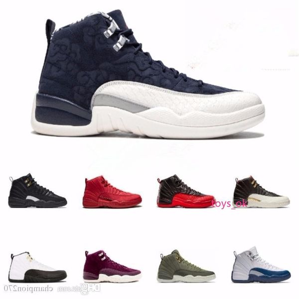 

12 новых 12с мужчины баскетбол обувь обучение кроссовки черный белый китайский юань плей-мастер спортзал красный гамма синий 12с мужская спо