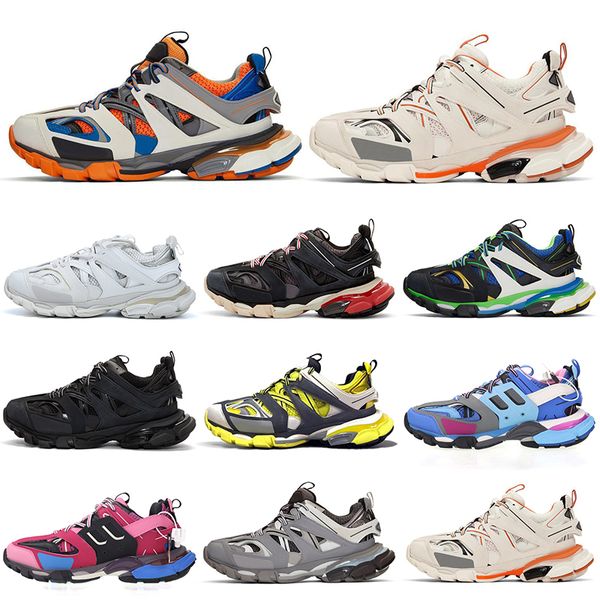

luxury designer shoes release track 3.0 tess s paris sneakers gomma maille women mens clunky casual shoes 36-45 drop shipping
