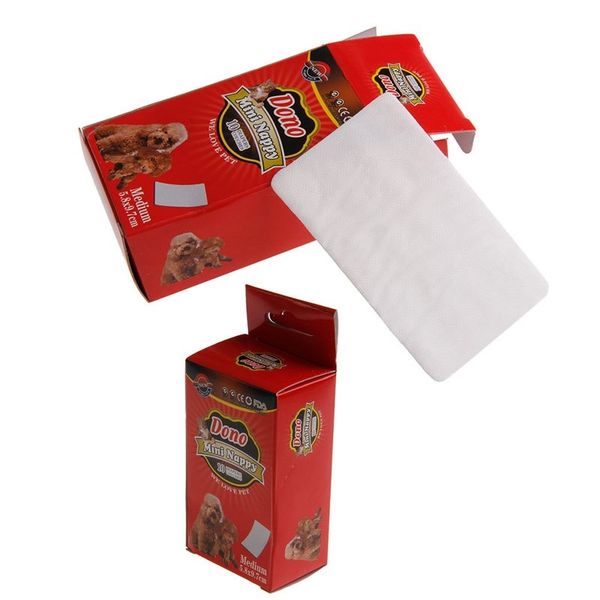 

10pcs pet disposable diaper dog doggy cat diapers nappy pads paper mat dog houses kennels accessories