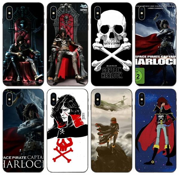 

[tongtrade] space pirate captain harlock case for iphone 11 pro 8 7 6s 6p 5s 5p max x xs samsung j5 j7 pro sony xperia m5 case