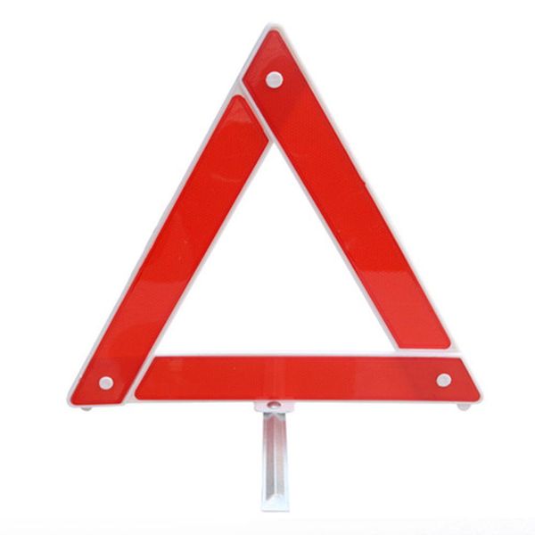 

dragonpad car emergency breakdown warning triangle red reflective safety foldable parking stander