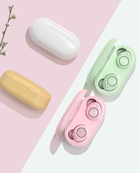 

tw60 designer wireless bluetooth earphones touch control stereo v5.0 bluetooth earbuds in-ear headphones portable headset wholesale