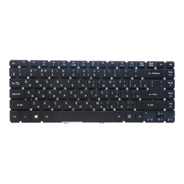 

replacement russian portable keyboard for acer aspire v5 v5-471 v5-431, black