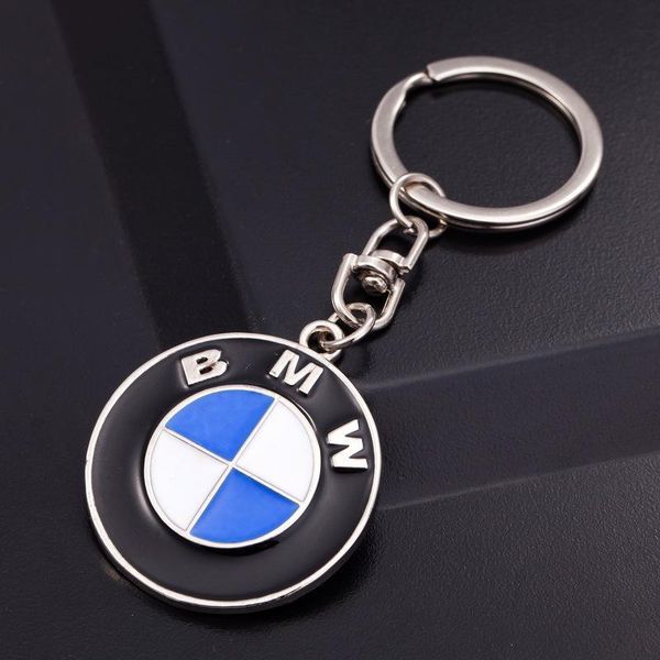 

2 Pieces Мода Металл автомобилей брелок брелок для BMW Auto Key Chain Car-стилизации Key Ring Automotiv