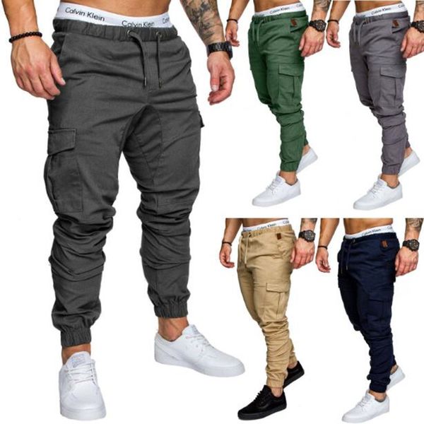 

Роскошные мужские доставленных бегуны Sweatpants вскользь Мужские брюки Комбинезоны