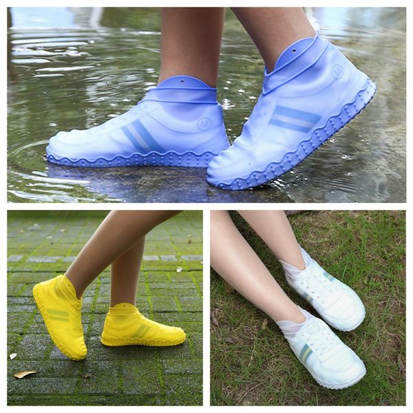 

waterproof silicone boot shoe cover rain socks non-slip washable shoe protector