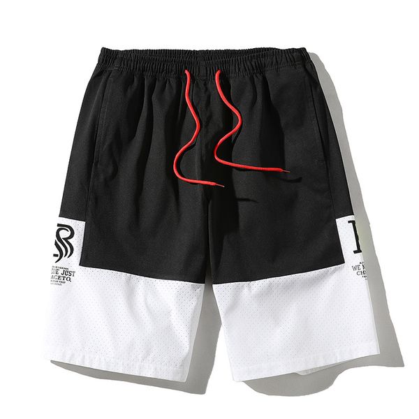 

2020 shorts men summer new style casual handsome cool 5 shorts korean-style trend hundred towers boy's youth pants, White;black