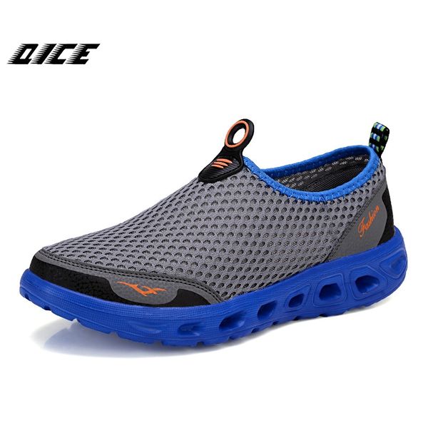 

2019 men beach aqua air mesh breathable trainer walking shoes outdoor sport fishing upstream shoes