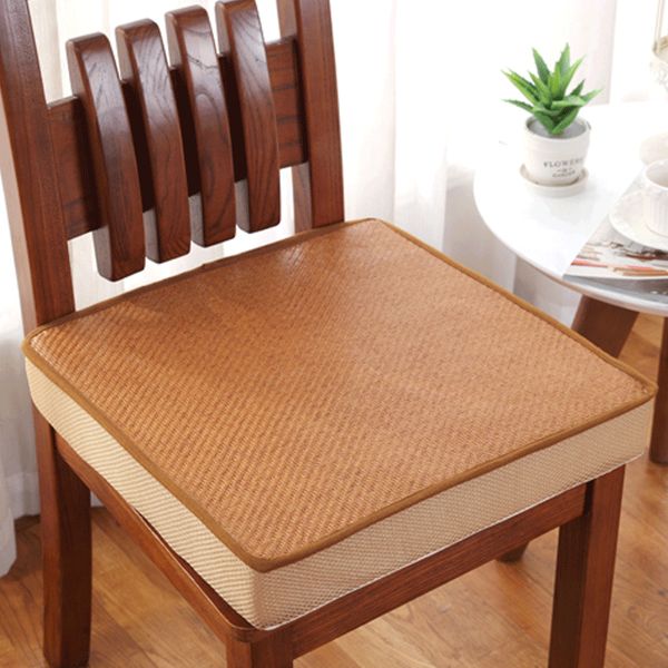 

summer square cool feeling chair cushion for dining chair balcony floor mat seat cushions pad 1pcs thicken cushions throw pillow