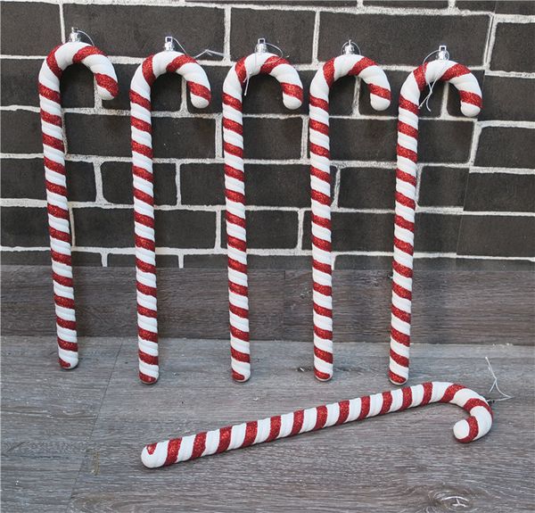

christmas decorations kindergarten dance show performance p studio shooting props 33cm red and white cane gifts