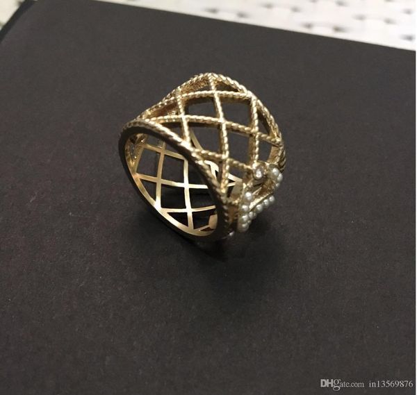 

есть марки модный бренд золотые дизайнерские кольца для леди дизайн женщины партия свадебные любители подарок роскошные ювелирные изделия дл, Golden;silver