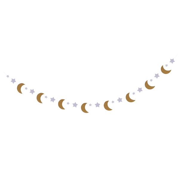 

блеск moon star бантинг banner для детской комнаты детской висячих украшений других партий события supplies