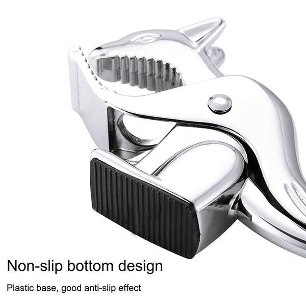 

squirrel shape nutcracker kitchen tool multi-function nut cracker sheller walnut cracker plier metal opener tool fruit vegetable tools