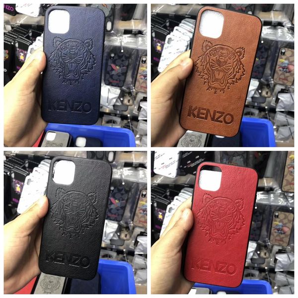 

Новый дизайнерский бренд Emboss головы тигра телефон чехол для IPhone 11 Pro Max X Xs Max ХГ 8 7 6