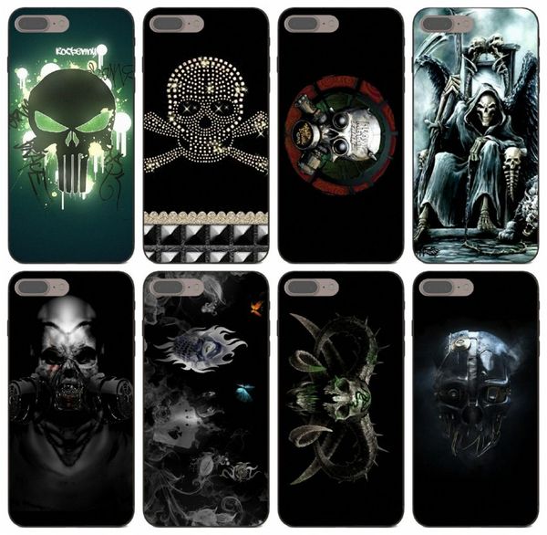 

[tongtrade] sticker bomb graffiti skull meme warning case for iphone 8s 7s 6s plus x xs 11 pro max samsung a8s a9 huawei p9 plus 1pcs case