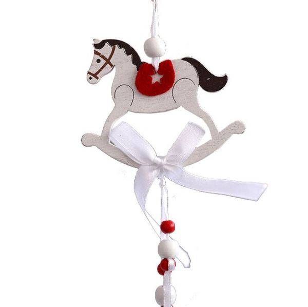 Christmas Decorations With Hang Creative Cartoon Trojan Christmas Tree Ornament Holiday Hang Party Dance Decoration Props Christmas Supplies Online