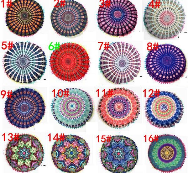 

Round cu hion pillow cover mandala meditation pillow ca e ofa cu hion cover bohemian floor pillow cover 32 de ign