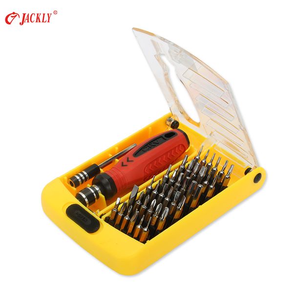 

jackly jk-6088a b mini portable screwdriver tool kit box set for cellphone lapgamepad watch electronic product diy repair