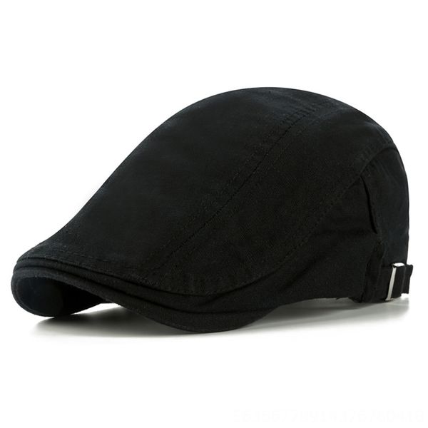 

classic light board solid color cotton sunshade and sunscreen cap sun hat beret sun hat leisure beret painter cap, Blue;gray
