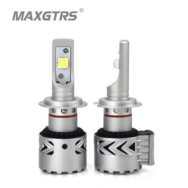 

maxgtrs car led headlights kit h7 h8/h11 hb3/9005 hb4/9006 9012 d1 d3 cree chip xhp70 auto front headlamp car styling lighting