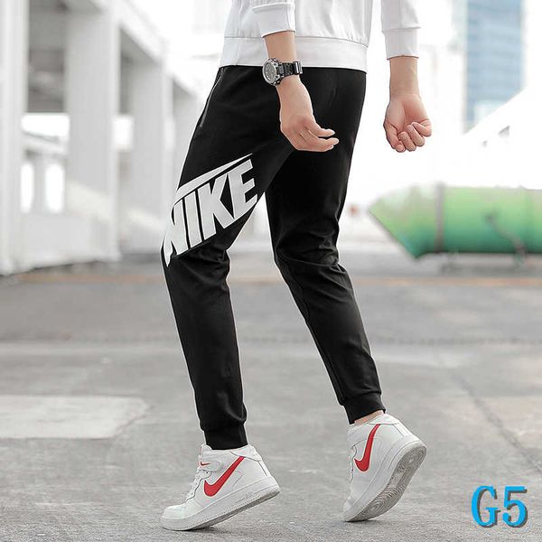

mens jogger pants hip hop fashion stylish brand track pants joggers couple active 2019 new pants sporting running brand 19ss clothesg5, Black