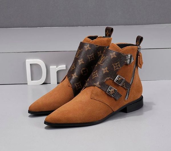 

а4 дизайн обуви кроссовки так кейт спайк стили высокие каблуки половина колена ботильоны красный роскошные днища мода размер 35-42