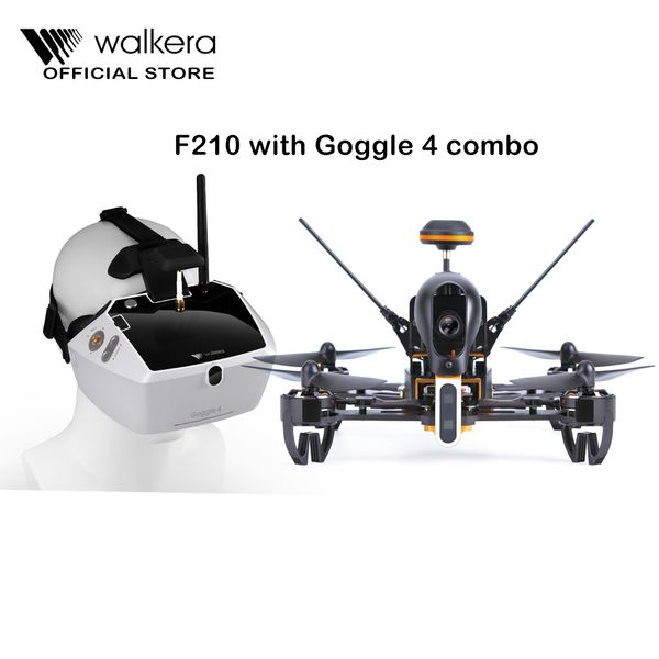 

walkera racing drone f210 with goggle 4 combo/extra battery/fpv/camera/rtf