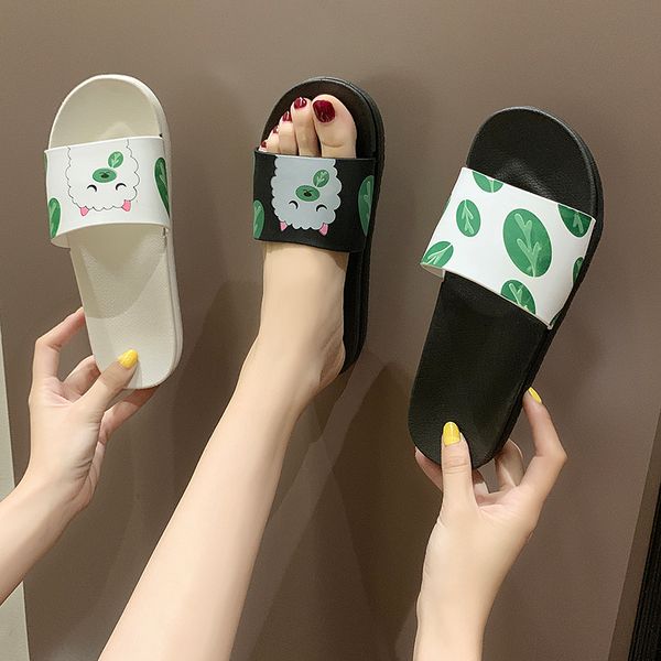 

sandals and slippers womens households non-slip home indoor couple cute cartoon bathroom bath summer slippers mens, Blue;gray