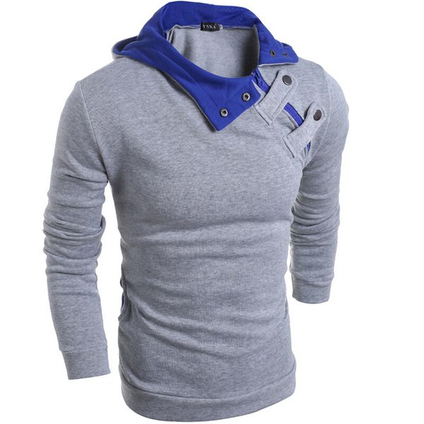 

2018 new fashion men's slim casual men's sweater sweater coat winter coat 4 colors --xxxl, White;black