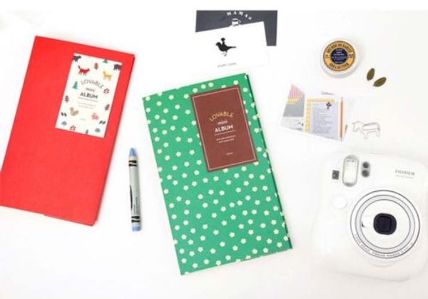 

84 pockets 1pcs mini film instax polaroid p storage case fashion home family friends saving memory souvenir