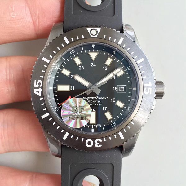 

gf 44mm special edition watch luxury men's watch waterproof montre de luxe orologio di lusso reloj de lujo, Slivery;brown