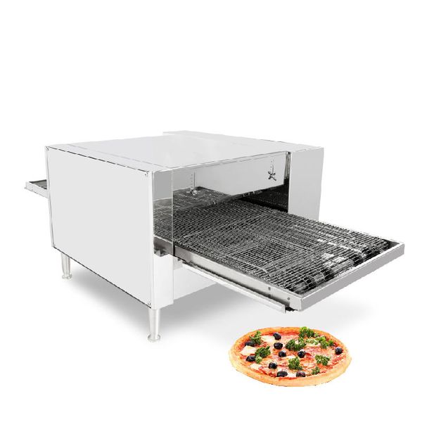 

beijamei electric conveyor pizza oven commercial 220v cake bread pizza making machine for sale