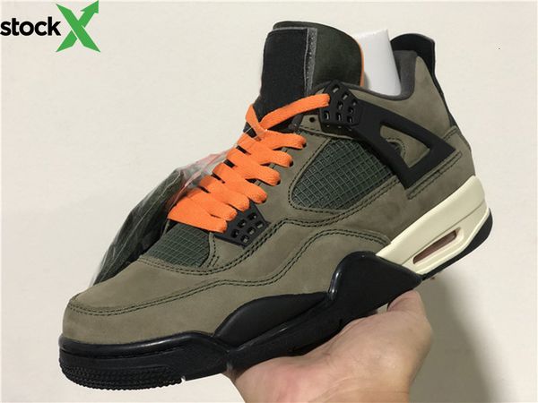 

new mens basketball shoes sneakers with box 4s iv undefeated outdoor athletics sports shoes for men us12, Black