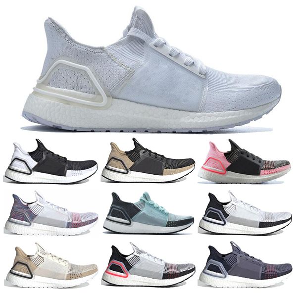 

adidas ultra boost 5.0 2019 ultra boost 19 уличная обувь для мужчин и женщин cny тройной черный белый oreo мужские кроссовки дышащие спортив