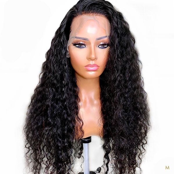 

curly wigs full lace frontal wigs for black women brazilian remy pre plucked with baby hair 150% middle ratio bleached
