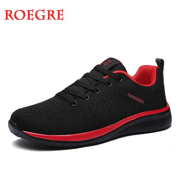 

new mesh men casual shoes big size lace-up men shoes lightweight comfortable breathable walking sneakers tenis feminino zapatos, Black