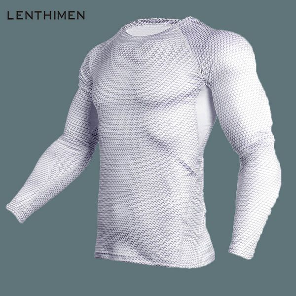 

crossfit compression men's long sleeve t-shirts quick dry running shirt men gym fitness tights men's sportswear rashgard, Black;blue