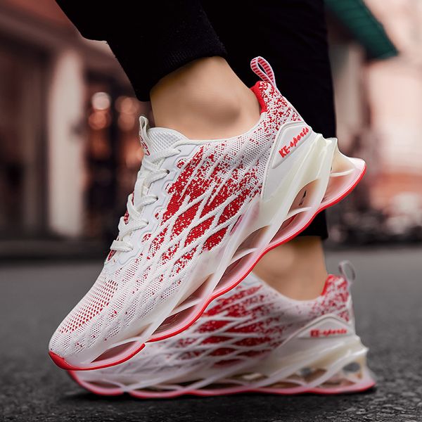 

men breathable running shoes 46 summer comfortable mesh men sneakers 45 outdoor leisure jogging non-slip sports shoes