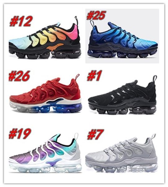 

2019 tn plus ultra running shoes shoes classic outdoor run shoes tn black white mens requin olive silver sport shock sneakers