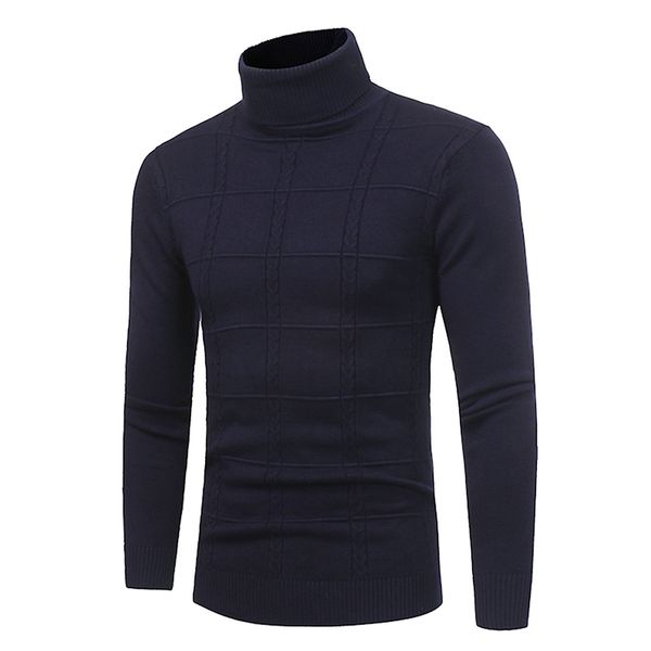 

2018 new men long-sleeved sweater size s-3xl slim and comfortable men sweaters, White;black