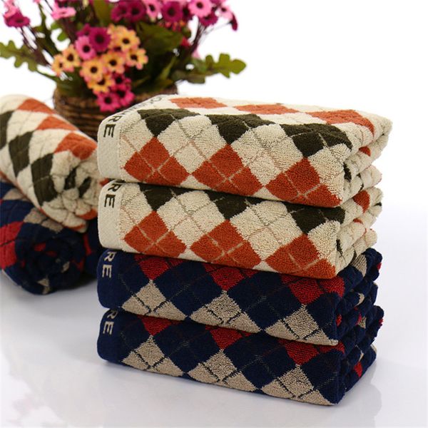

cotton towel plaid comfortable and soft good water absorption not easy to deform holiday giveaway wholesale face towels
