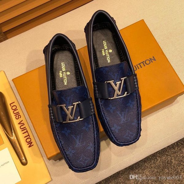 

iduzi luxurious bottom harvanana flats men slip-on dres shoes designe business wedding party shoes men fashion loafers, Black